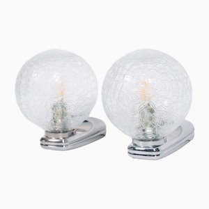 Space Age Wall Lamps, Set of 2