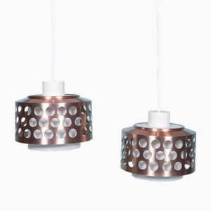 Lampade a sospensione Space Age, anni '60, set di 2