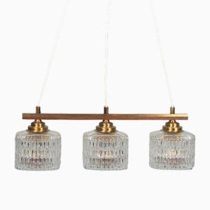 Lampada vintage in vetro di Carl Fagerlund