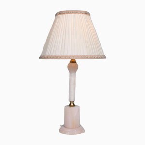 Boho Chic Tischlampe aus Naturstein