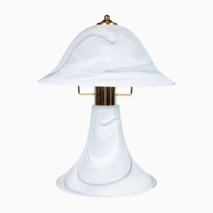 Vintage Tischlampe aus Glas, 1960er