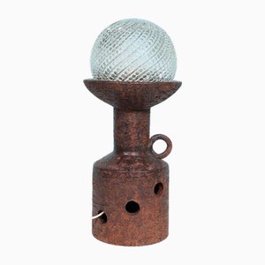 Vintage Tischlampe aus Keramik, 1960er