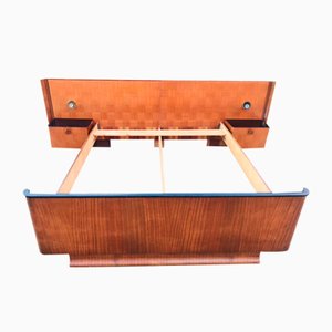 Double Bed by J.Halabala for Up Závody, 1930s