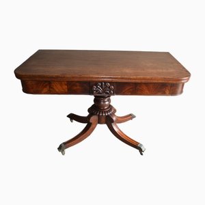 Mesa de comedor de caoba, siglo XIX