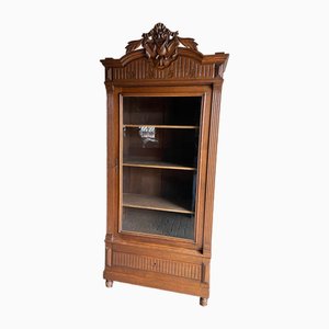 Librería antigua de roble