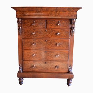 Cassettiera in mogano, Scozia, metà XIX secolo