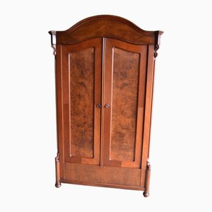 Bogenschrank aus Mahagoni, 19. Jh.