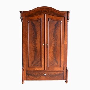 19th Century Mahogany Arch Cupboard