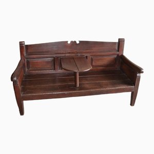Banc de Gare en Chêne, 19ème Siècle