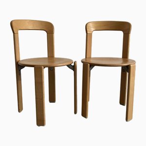 Stühle von Bruno Rey für Kusch & Co., 1970er, 2er Set