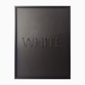 WHITE? Artwork by Giuseppe Castellano for GC Light Italia, 2024