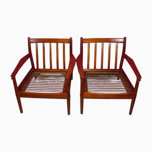 Fauteuil Mid-Century par Svend Åge Eriksen pour Glostrup, Danemark