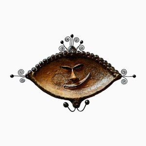 Visage Souriant à Accrocher par Raphael Giarrusso, 1960s