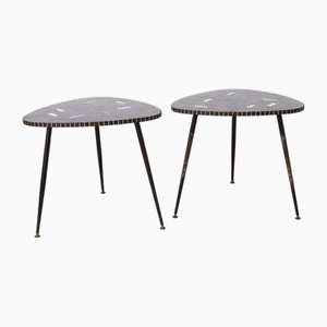 Vintage Side Tables, 1960s, Set of 2