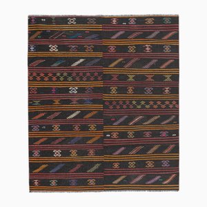 Turkish Striped Kilim Rug