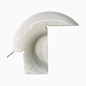 Marble Biagio Table Lamp attributed to Tobia Scarpa for Flos, Italy, 1970s