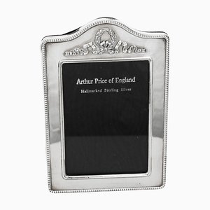 Cornice per foto vintage in argento sterling di Arthur Price & Co., 1996