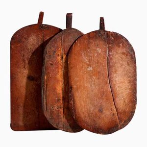 Tablas de cortar antiguas, años 20. Juego de 3