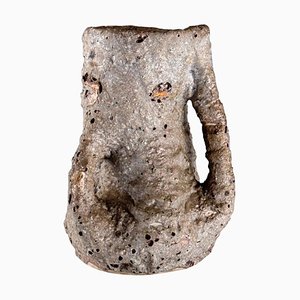 Brutalist Ceramic Jug attributed to C.A.S. Vietri, 1950s