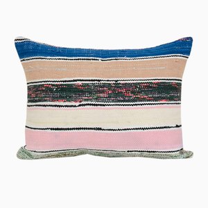 Turkish Neutral Oblong Cushion Cases in Vintage Anatolian Cotton