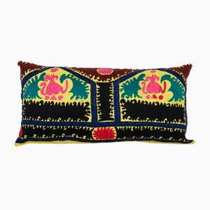 Fodera per cuscino Suzani Bedding gialla di Tashkent in Suzani, XIX secolo