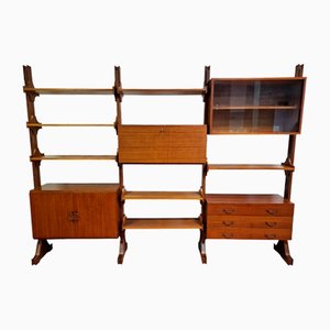 Vintage Italian Bookcase, 1960s