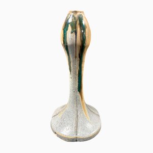 Art Nouveau Ceramic Lamp, 1890s