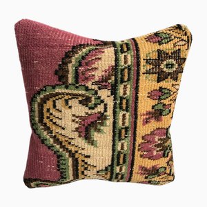 Anatolian Floral Cushion Cover, 1950s