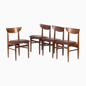 Danish Rosewood Dining Room Set from Skovby, 1960s, Set of 4