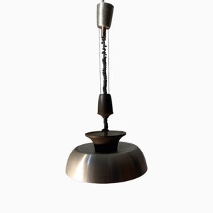 Saliscendi Deckenlampe aus Aluminium von Oscar Torlasco für Lumi, 1960er