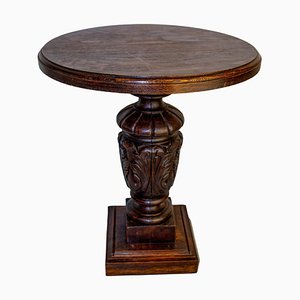 Large Spanish Oak Coffee Table, 1960s