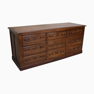 French Oak Apothecary Cabinet, 1930s