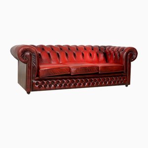 Chesterfield Sofa aus Leder