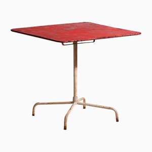 Antiker Klappbarer Gartentisch, 1920er