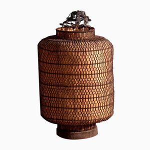 Antike chinesische Hängelampe, 1900er