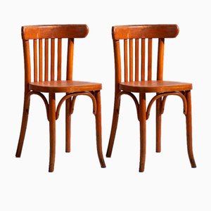 Set of Antique Bistro Chairs, 1900