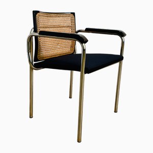 Silla Mid-Century moderna de cromo de Marcel Breuer, años 70