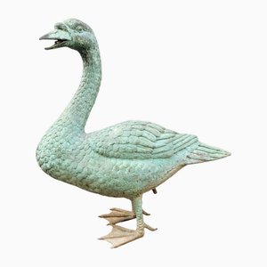 Bronze Statue of a Goose
