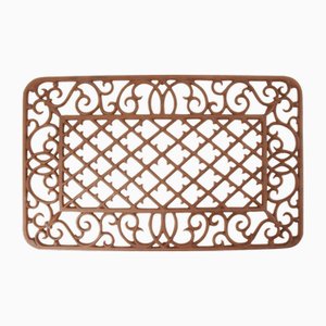 French Rectangular Cast Iron Doormat