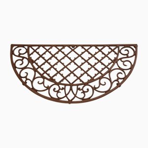 Semi-Circular Cast Iron Doormat