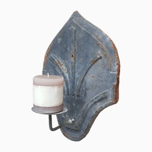 Antique Cast Iron Wall Sconce