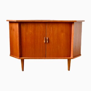 Mueble en ángulo escandinavo, años 60