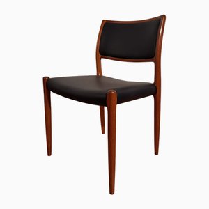 Modell 80 Esszimmerstuhl von Niels Otto Møller, 1970er