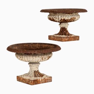 Viktorianische Tazza Urnen, 2er Set