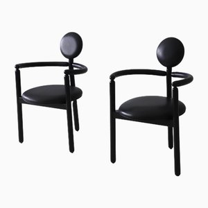 Sedie Pan di Vico Magistretti per Rosenthal, anni '80, set di 2