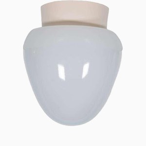 Vintage Opaline Ceiling Lamp, 1950s