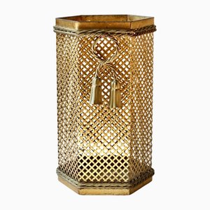 Gilded Umbrella Stand, Florence, 1950s