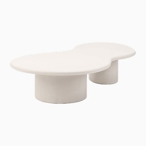 Organic Shaped Natural Plaster Coffee Table by Isabelle Beaumont