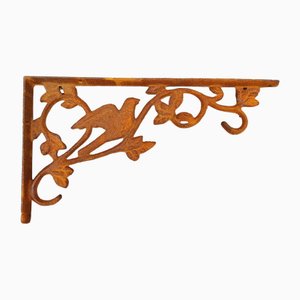 Cast Iron Shelf Bracket Shelf Support with Bird