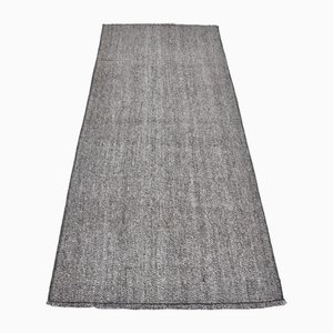 Natural Grey Runner Rug, 1960s